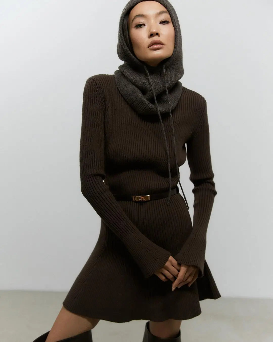 Autumn and Winter Women's Fashion Sexy Dress